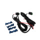Lighting TUNING-TEC side indicators (F10 Style) for BMW E60/ E90/ E92/ E82, silver-smoke | races-shop.com
