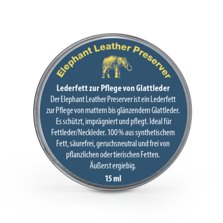Interior COLOURLOCK Elephant Leather Preserver - Vosk na kožu 15ml | races-shop.com