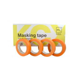 Kemtex Oranžová maskovacia páska do 110°C - 24mm x 45m