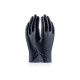 Gloves Grippaz 246A Protišmykové nitrilové rukavice čierne veľkosť L/9 - 50ks | races-shop.com