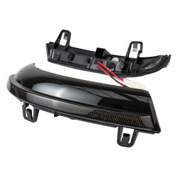 SIDE DIRECTION IN THE MIRROR SMOKE LED SEQ fits VW GOLF 5 / GOLF PLUS / JETTA / PASSAT, SHARAN
