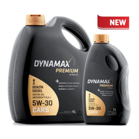 Motor oils Motorový olej DYNAMAX PREMIUM ULTRA C4 5W30 4 L | races-shop.com
