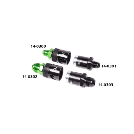 Straight fittings RADIUM ENGINEERING 6AN Dry Break 27mm Fitting Outer | races-shop.com
