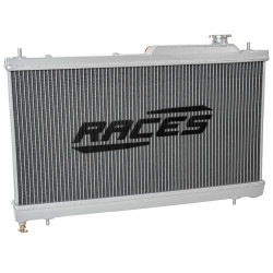 RACES ALU Racing Water Radiator - Subaru Forester (99-02) - Silver DAMAGED