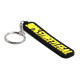 keychains PVC rubber keychain "90% Street Legal" | races-shop.com