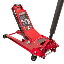 RACES Ultra Low Profile (70mm) Hydraulic Trolley Jack 2T - Long Reach