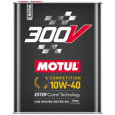 Motor oils MOTUL 300V Competition Engine Oil 10W40 2L | races-shop.com