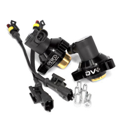 GFB DV+ T9396-2 Diverter valve with Integrated Low-Profile Solenoid for Alfa Romeo Giulia and Stelvio Quadrifoglio