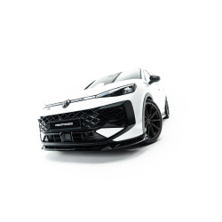 MAXTON DESIGN front splitter for Volkswagen T-Roc R-Line Mk2, glossy black