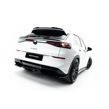 Body kit and visual accessories Rear Splitter (with vertical bars) Volkswagen T-Roc R-Line Mk2 | races-shop.com