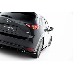 MAXTON DESIGN rear side splitters for Mazda CX-5 Mk2, glossy black