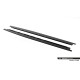 Body kit and visual accessories MAXTON DESIGN Street Pro side skirts diffusers for Cupra Leon ST / Hatchback Mk1 Facelift, black | races-shop.com