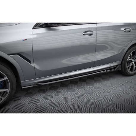 Body kit and visual accessories SIDE SKIRTS DIFFUSERS V2 BMW X6 M-PACK G06 FACELIFT | races-shop.com