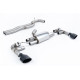Milltek Cat-back exhaust (loudest) for Audi RS3 Sportback 400PS (GPF) 2019+ - Cerakote black tips