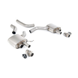 Milltek Upgrade Kit to Signature Series Titanium titanium tips for Audi RS6 4.0 V8 bi-turbo (C8) (GPF) 2019+