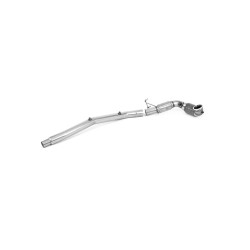 Milltek Large-bore downpipe with sports cat for Audi S3 Sportback 310PS & 333PS (8Y) (GPF, race cat, for OE system) 2020+