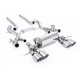 Milltek exhaust systems Milltek Secondary cat-back exhaust non-resonated for BMW M2 Coupe (non-GPF) 2023+ - Brushed titanium tips | races-shop.com