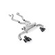 Milltek exhaust systems Milltek Axle-back exhaust for BMW M340i (G20) Sedan Xdrive (non-GPF) 2021+ - Black tips | races-shop.com