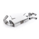 Milltek exhaust systems Milltek Cat-back exhaust valved for BMW i8 1.5T Hybrid (non-GPF) 2014-2020 | races-shop.com