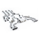 Milltek Downpipe-back exhaust for BMW X4 X4M/X4M Comp 3.0 (G02) (GPF) 2022+ - Titanium tips