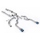 Milltek Cat-back exhaust (louder) for Ford F150 SuperCrew 5.0 V8 (non-GPF) 2021+ - Dual burnt titanium tips