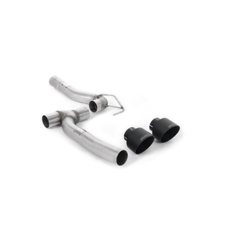 Milltek exhaust systems Milltek Upgrade Kits for Ford Fiesta Mk8 1.0T EcoBoost ST-Line 3 & 5 Door (GPF) 2019+ - Cerakote black tips | races-shop.com