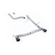 Milltek exhaust systems Milltek GPF-back exhaust (louder) for Ford Fiesta Mk8 1.0T EcoBoost ST-Line 3 & 5 Door (GPF) 2019+ - Cerakote black tips | races-shop.com