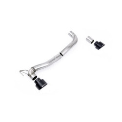 Milltek Maxton Designs Dual Outlet Upgrade Kit for Ford Fiesta Mk8 ST EcoBoost 200PS (non-GPF) 2018-2020 - Black tips