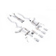Milltek Cat-back exhaust valved for Ford Mustang 5.0 V8 GT (non-GPF) 2024+ - Polished tips