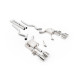 Milltek exhaust systems Milltek Cat-back (loudest) valved for Ford Mustang Shelby GT500 S550 (non-GPF) 2020-2023 - Polished tips | races-shop.com