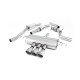 Milltek exhaust systems Milltek Cat-back exhaust resonated for Honda Civic 1.5T Si 5 Door Hatch (FK7) (non-GPF) 2015+ - Titanium tips | races-shop.com