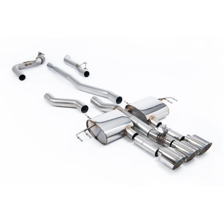 Milltek exhaust systems Milltek Cat-back exhaust (loudest) for Acura Integra Type S 2.0 Turbo 320hp (DE5) (non-GPF) 2023+ - Polished tips | races-shop.com
