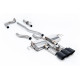 Milltek exhaust systems Milltek Cat-back exhaust part-resonated for Acura Integra Type S Turbo 320hp (DE5) (non-GPF) 2023+ - Cerakote black tips | races-shop.com