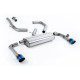 Milltek GPF-back exhaust for Kia Ceed GT 1.6 Turbo 2021+ - Burnt/blue titanium tips