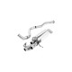 Milltek GPF-back exhaust (louder) for Hyundai i20 N 1.6 T-GDi 204PS 2021+ - Twin Cerakote black tips