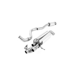 Milltek GPF-back exhaust resonated for Hyundai i20 N 1.6 T-GDi 204PS 2021+ - Twin polished tips