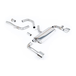 Milltek Cat-back exhaust for Hyundai i30 N Performance 2.0 T-GDi (GPF, EC approved) 2021+ - Polished tips