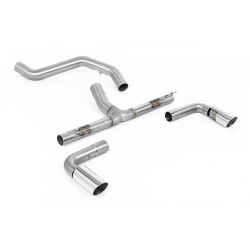 Milltek GPF-back exhaust non-resonated for INEOS Grenadier B58 3.0 I6 Turbo Petrol (non-GPF) 2023+ - Premium polished tips