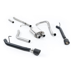 Milltek Cat-back exhaust for Jeep Gladiator 3.6 V6 (non-GPF) 2020+ - Carbon tips