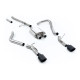 Milltek Cat-back exhaust for Jeep Gladiator 3.6 V6 (non-GPF, side exit) 2020+ - Cerakote black tips