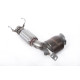 Milltek exhaust systems Milltek HJS ECE downpipe with sports cat for Mini Cooper S 2.0 Turbo (F56) (GPF) 2020-2024 | races-shop.com