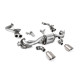Milltek exhaust systems Milltek Cat-back exhaust for Porsche Boxster 718 GTS & Spyder 4.0 (GPF, PDK) 2020+ - Brushed titanium tips | races-shop.com