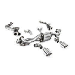 Milltek Cat-back exhaust for Porsche Boxster 718 GTS & Spyder 4.0 (GPF, PDK) 2020+ - Polished tips
