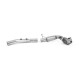 Milltek exhaust systems Milltek Large-bore downpipe with sports cat for Seat Leon Cupra Leon Mk4 Hatch 300ps (GPF, race cat) 2021+ | races-shop.com