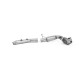 Milltek exhaust systems Milltek Large-bore downpipe with sports cat for Skoda Octavia vRS 2.0 TSI 245PS Hatch/Estate (HJS cat, for OE system) 2020+ | races-shop.com