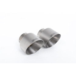 Milltek Secondary cat-back (louder) valved for Toyota Corolla GR Corolla Turbo (non-GPF) 2023+ - Brushed titanium tips
