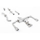 Milltek exhaust systems Milltek Primary cat-back exhaust resonated valved for Toyota Corolla GR Corolla Turbo (non-GPF) 2023+ - Brushed titanium tips | races-shop.com