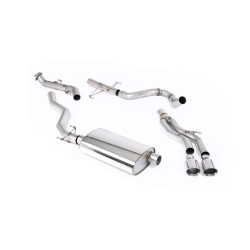 Milltek Cat-back exhaust (louder) for Toyota Tacoma Crew Cab/Extended Cab (non-GPF) 2024+ - Dual polished tips
