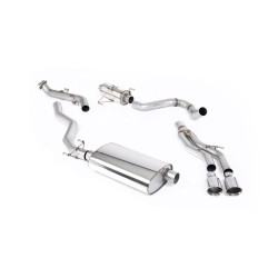 Milltek Cat-back exhaust resonated for Toyota Tacoma Crew Cab/Extended Cab (non-GPF) 2024+ - Dual polished tips