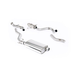 Milltek Cat-back exhaust for Toyota Tacoma 2.4L Turbo Hybrid Crew Cab/Extended Cab (non-GPF) 2024+ - Resonated